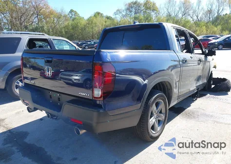 2021 Honda Ridgeline Awd Rtl z USA, uszkodzony, nr VIN 5FPYK3F54MB019165